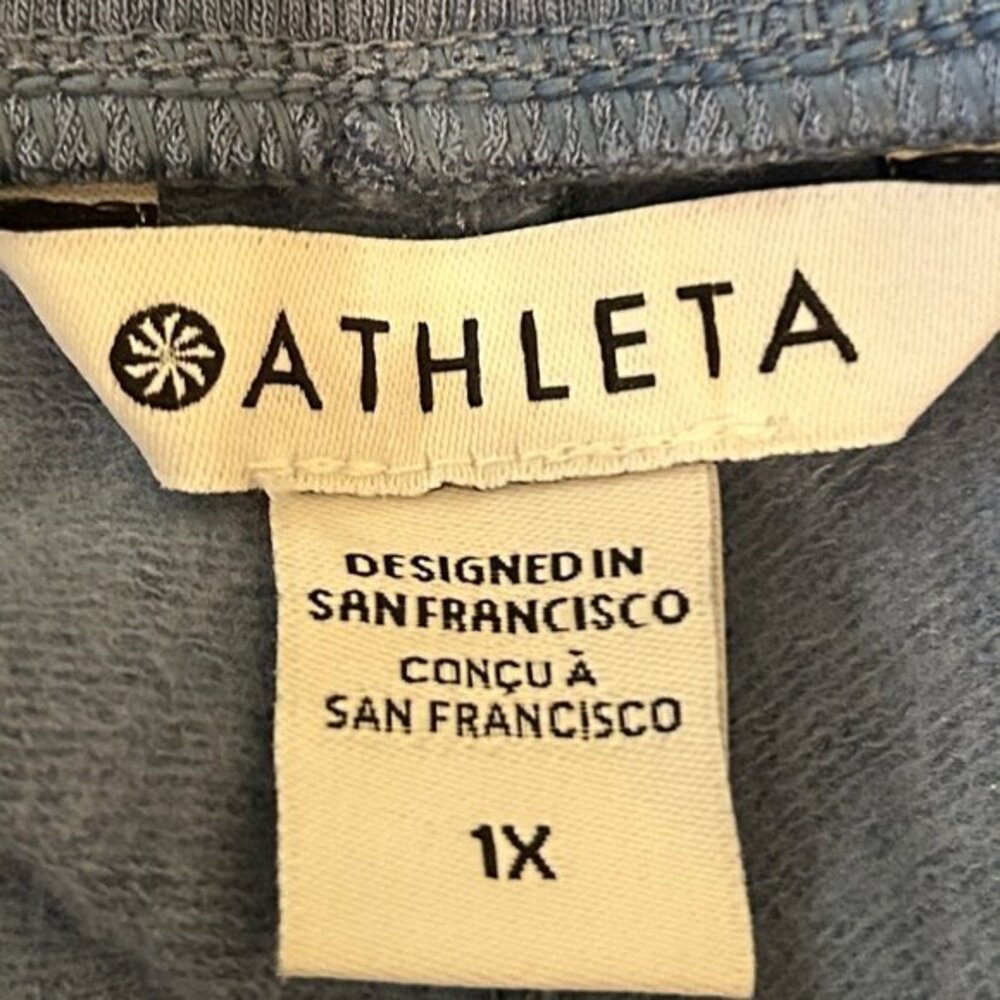 NWT Athleta blue Balance Flare Pant sz 1X--SOLD OUT on Athleta site - Picture 13 of 16